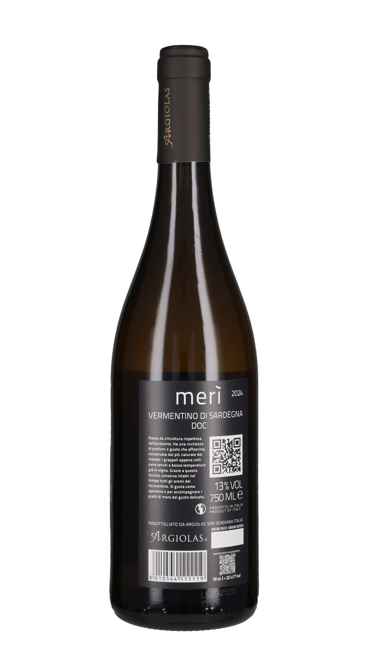 Vermentino di Sardegna 'Merì' Argiolas 2024