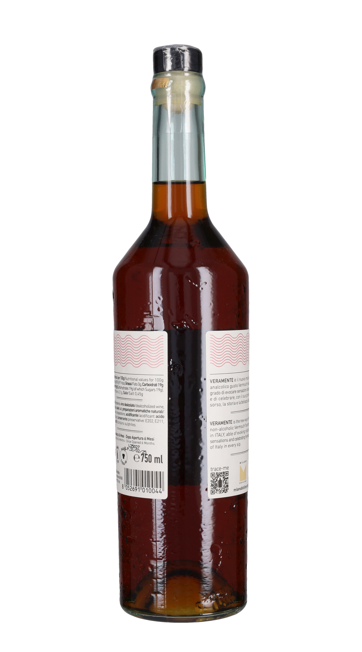 Vermouth Analcolico 'Veramente' Milano Distillery