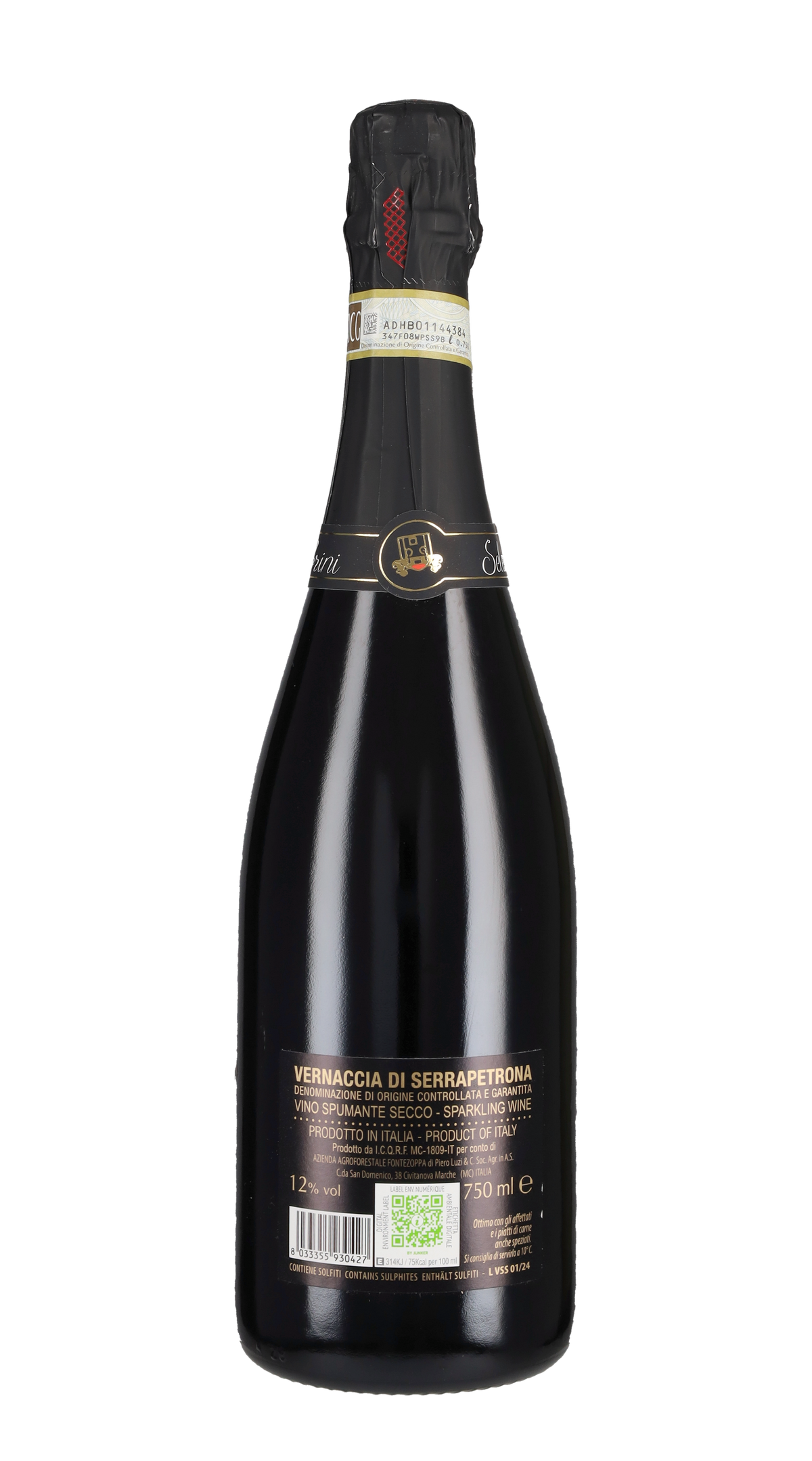 Vernaccia di Serrapetrona Spumante Secco Fabrini-Fontezoppa