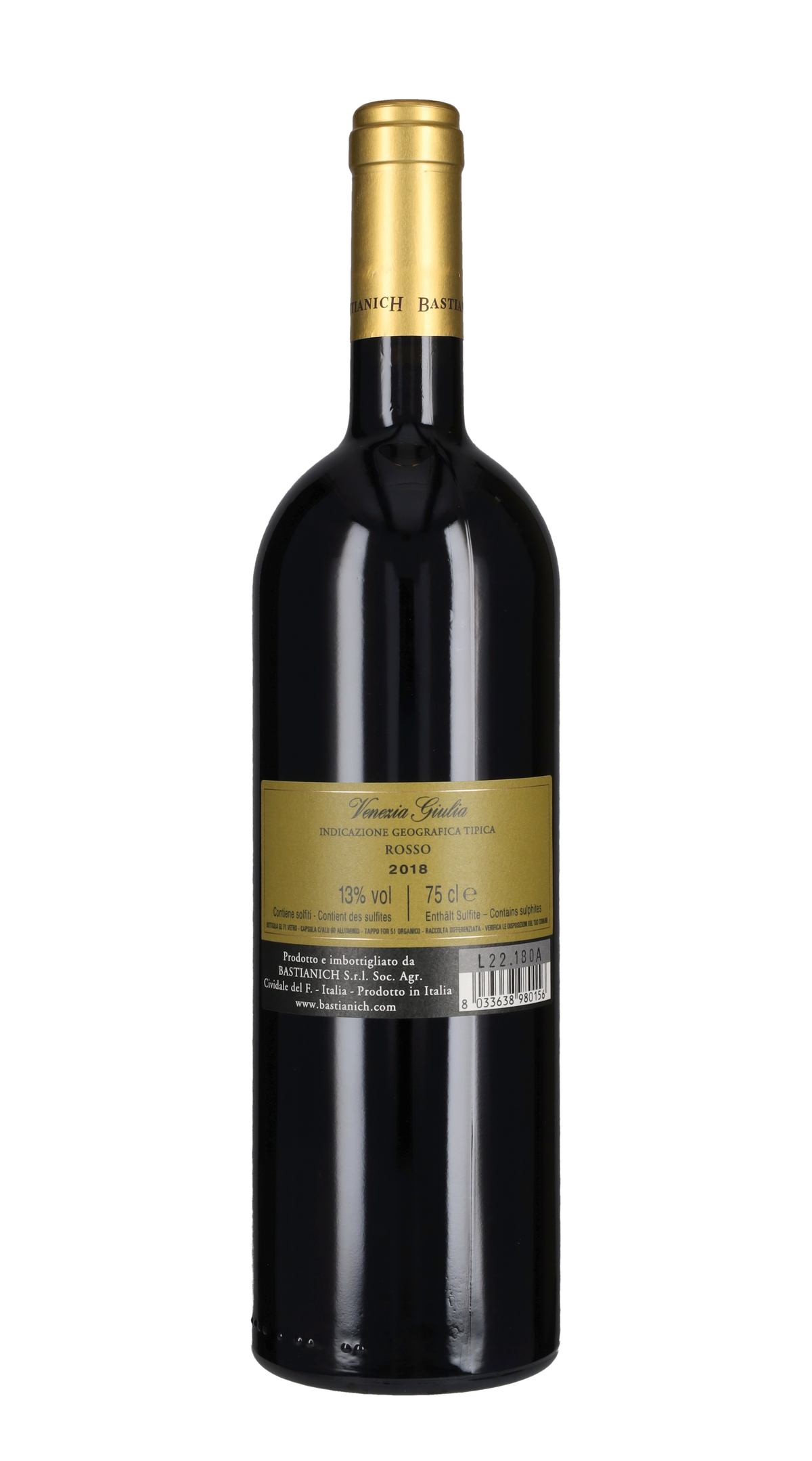 Vespa Rosso Bastianich 2018