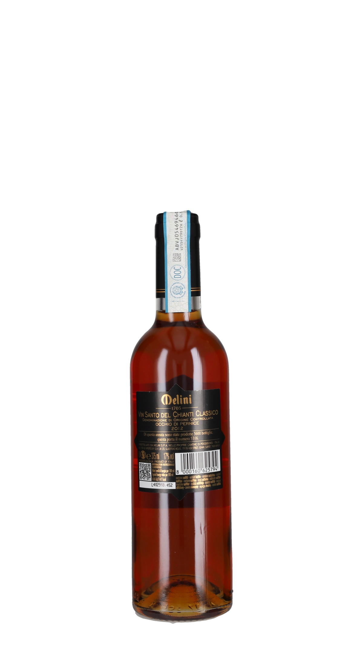 Vin Santo del Chianti Classico Occhio di Pernice Melini 2013 - 37.5cl