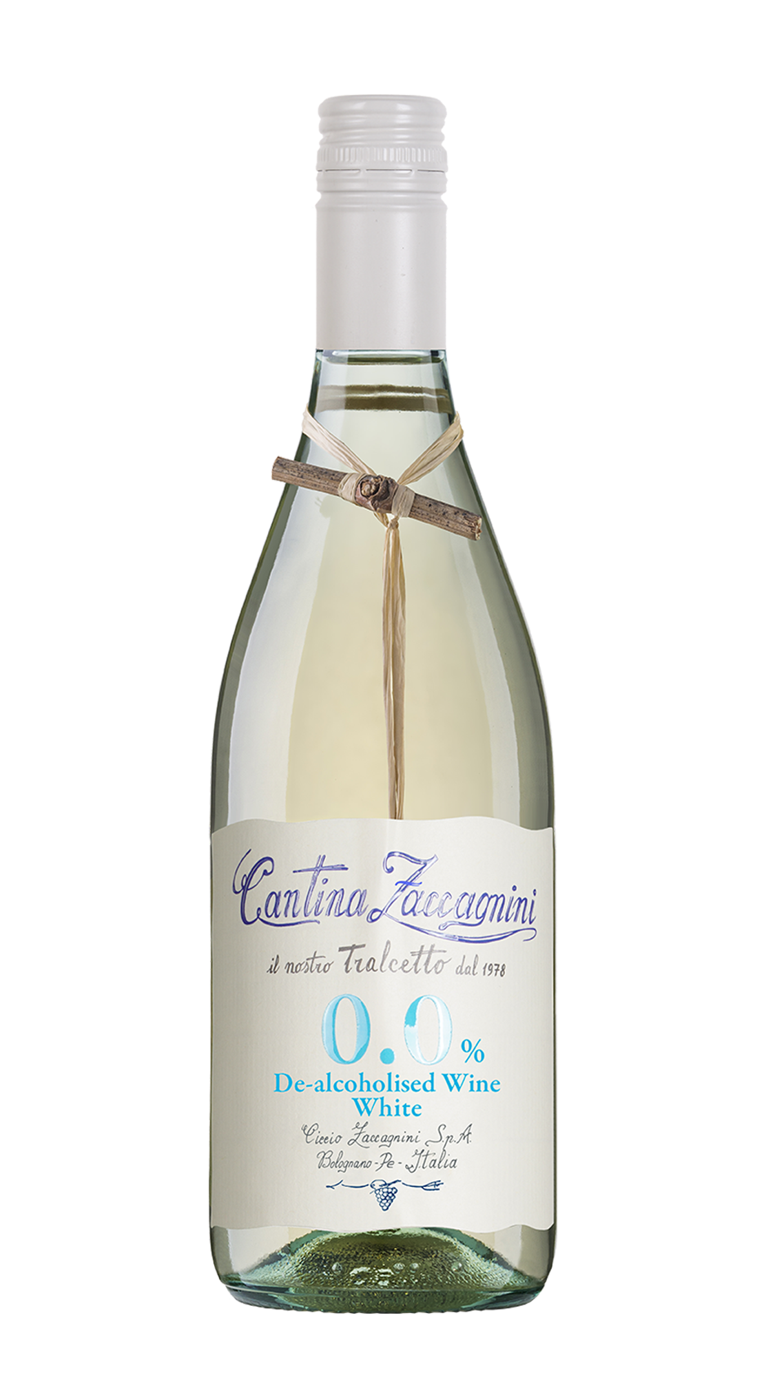 Tralcetto Bianco No Alcol '0.0' Zaccagnini
