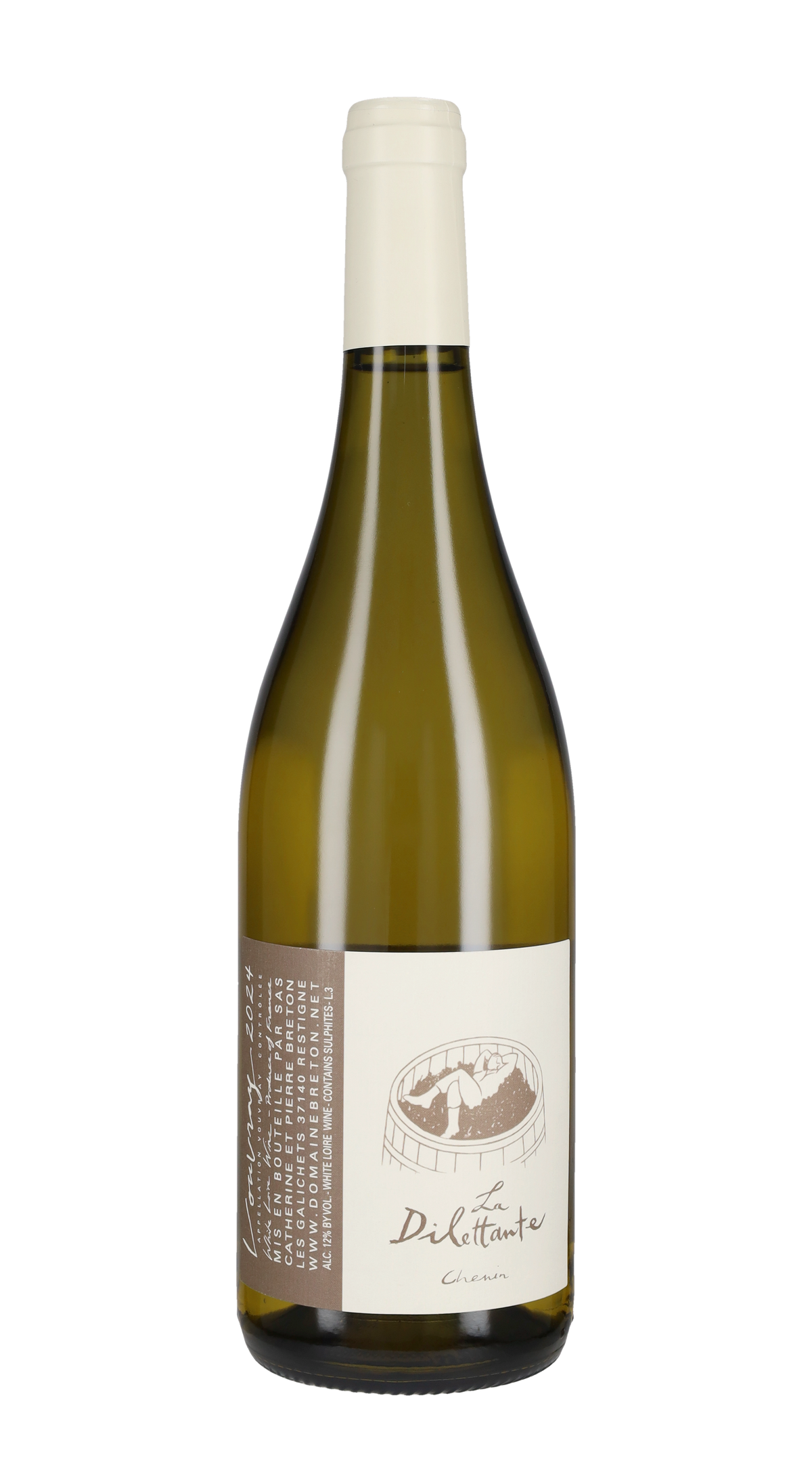 Vouvray Blanc 'La Dilettante' Domaine Breton 2024