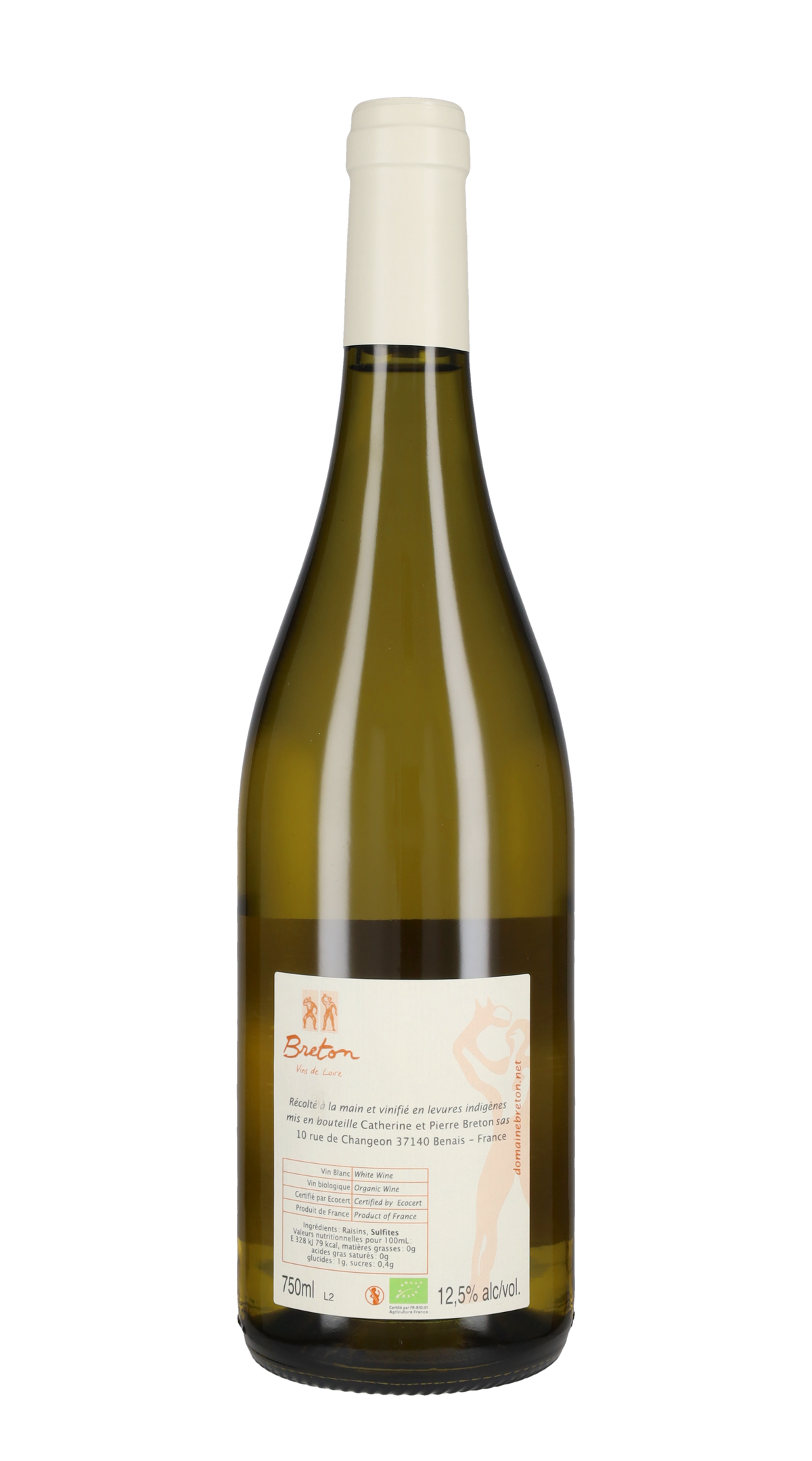 Vouvray Blanc 'La Dilettante' Domaine Breton 2024