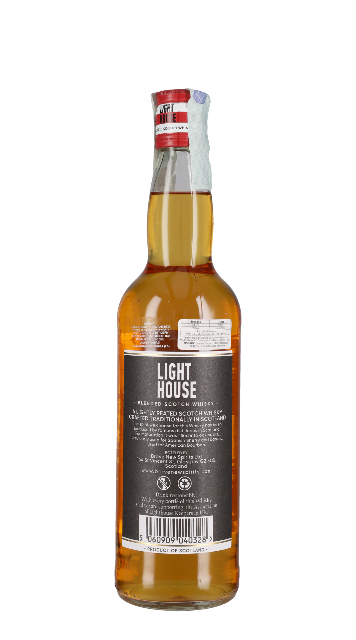 Whisky Blended Lighthouse Peated Brave New Spirits