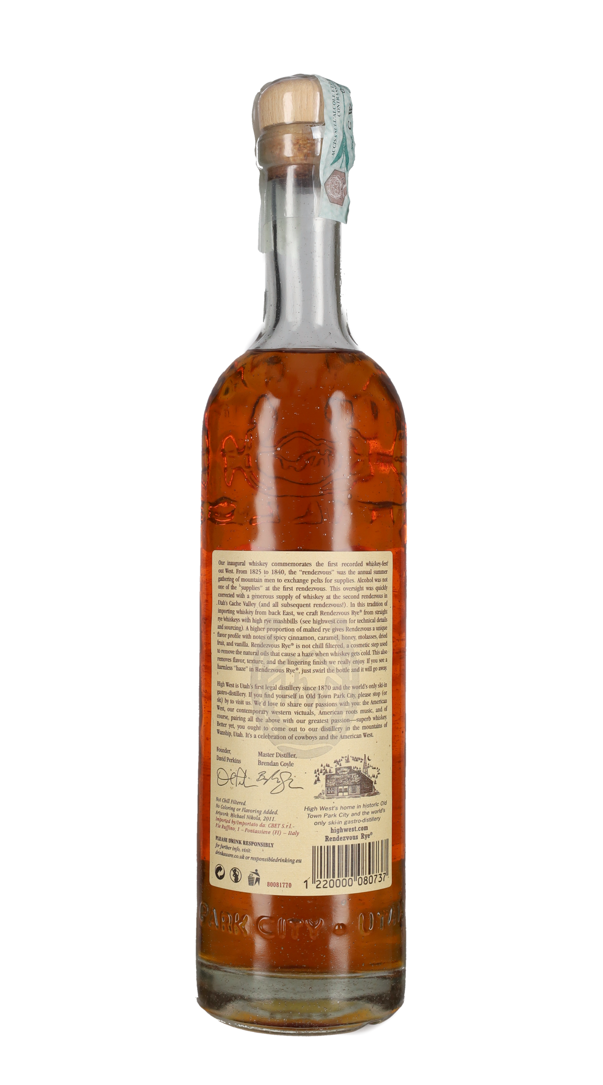 Whisky Rye 'Rendez Vous' High West