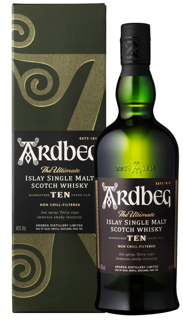 Whisky Single Malt Ardbeg 10 Anni - 100cl