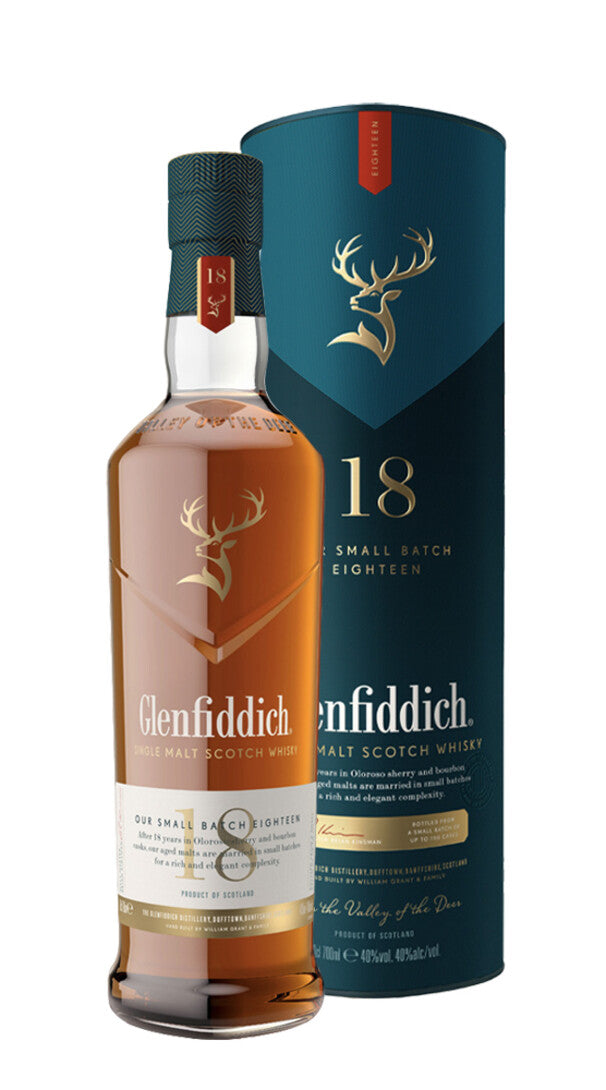 Whisky Single Malt Glenfiddich 18 Anni (Confezione)
