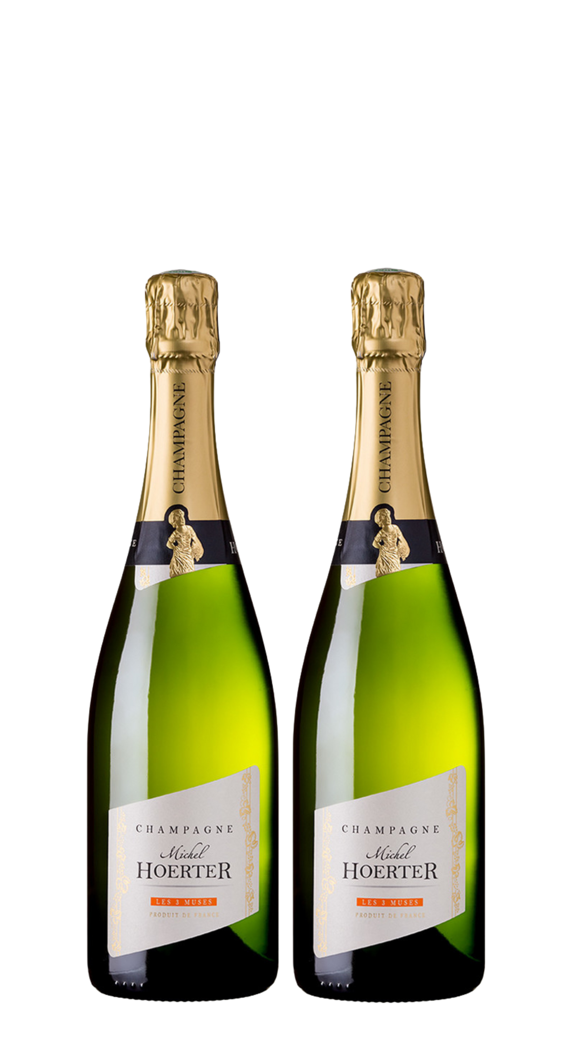 Wine Box Champagne Brut 'Les 3 Muses' Hoerter (2bt)