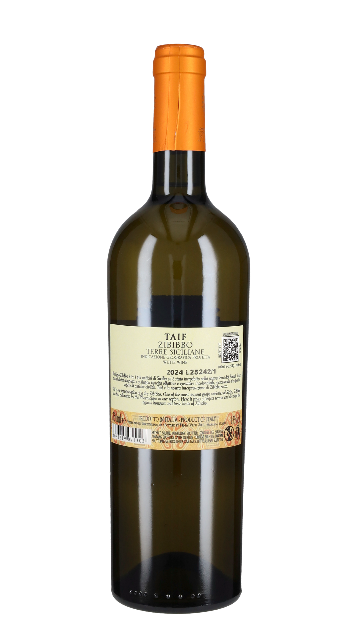 Zibibbo Secco 'Taif' Cantine Fina 2024